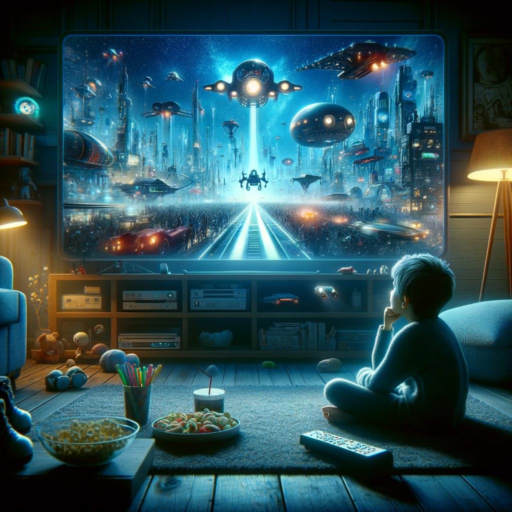 Movies that explore futuristic worlds and possibilities